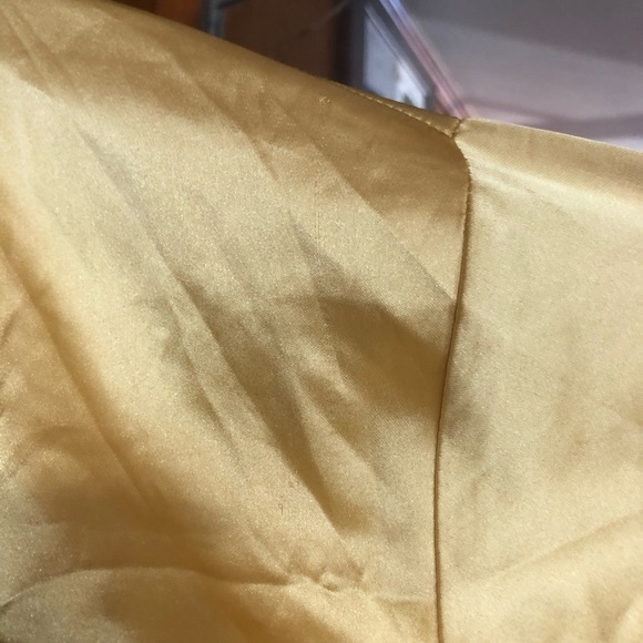 Zara Glod Satin Effect Shirt - Picture 10 of 13